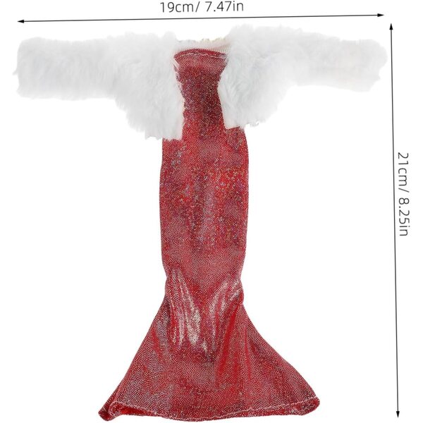 Hohopeti 2-teilige elegante Abendkleider für 11-Zoll-Puppen, einzigartiges und langlebiges Design
