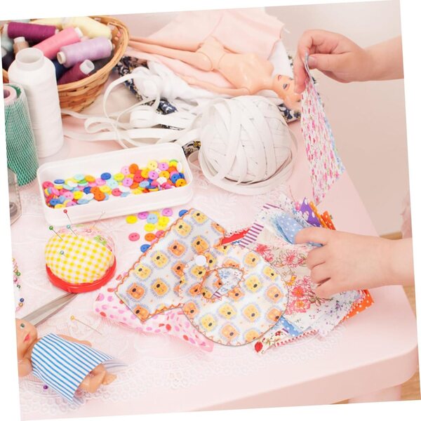 Set 5 Bavaglini e 5 Culotte per Bambole 30 cm - Accessori Lavabili e Morbidi Hohopeti