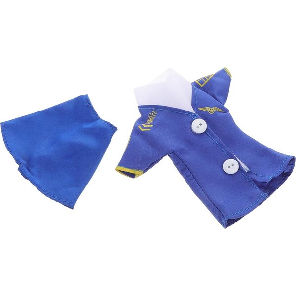Costume da Bambola Hostess con Gonna per Bambola 30 cm - Accessori di Moda