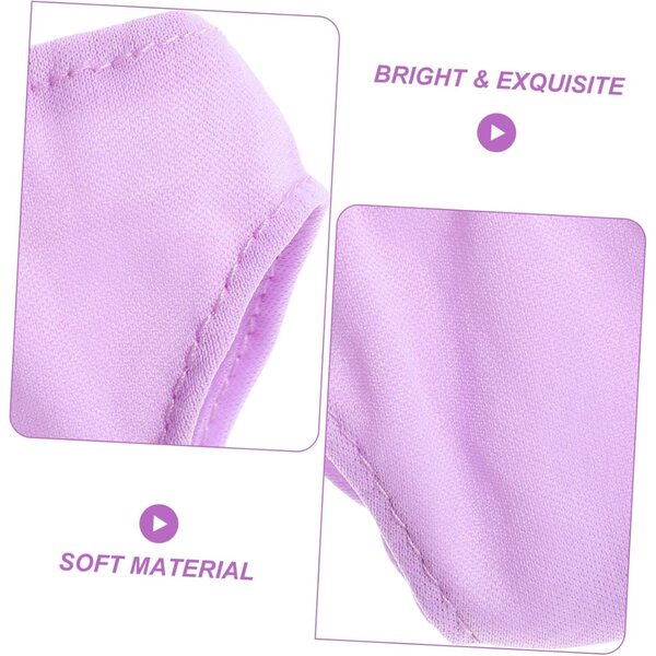 Set 4 Culotte Viola per Bambole 18 Pollici in Tessuto Leggero Accessori per Bambole DIY