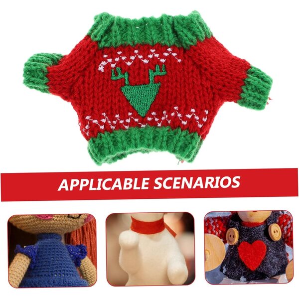 Pull peluche morbido per mini-pupazzi – abbigliamento e accessori per bambole