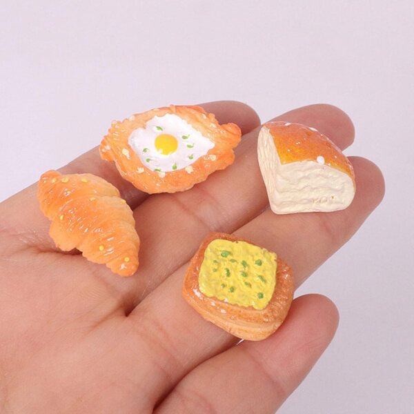 Mini set pallet dessert in lega per casa delle bambole 1:12, accessorio creativo e realistico