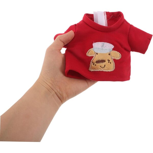 Abbigliamento a Righe per Bambole con Pantaloni e Cappello - Set Completo Unisex