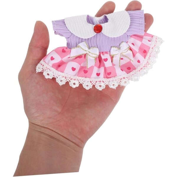 Beaupretty Prinzessinnenkleid und Band-Stirnband für Puppe mit Cosplay-Zubehör