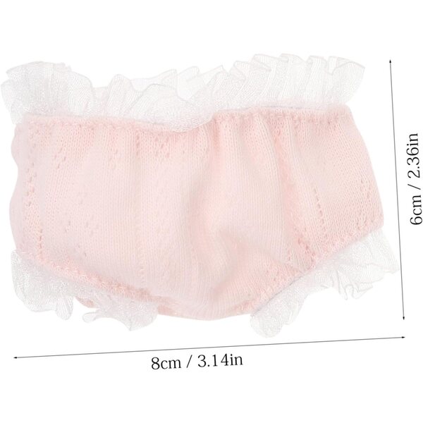 Culottes Bambole réutilisables ERINGOGO in tessuto morbido, accessorio gioco bambole