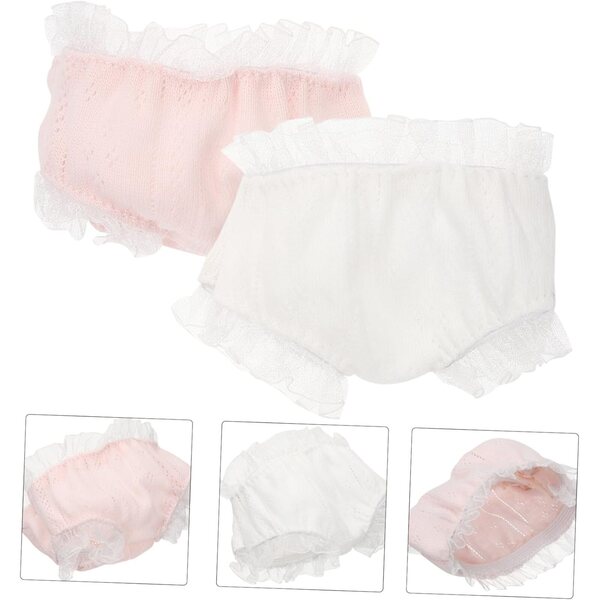 Culottes Bambole réutilisables ERINGOGO in tessuto morbido, accessorio gioco bambole
