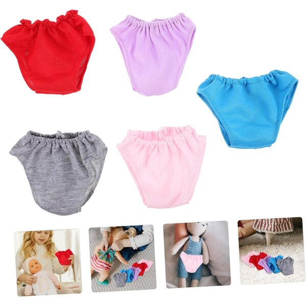 ERINGOGO 5 Pezzi Culottes Miniatura per Bamboles - Accessori Moda e Giochi Creativi