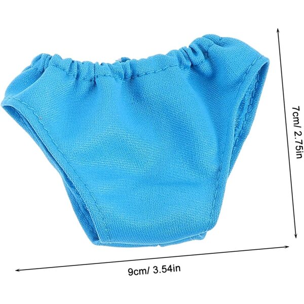Set 5 Culottes per Bambole – Accessori di Moda per Gioco di Simulazione Bambini