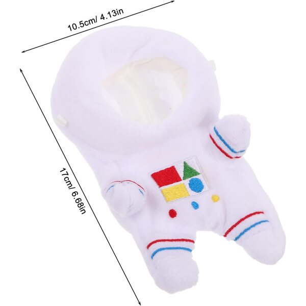 Costume Astronauta per Bamboles 17 cm – Abito Morbido e Confortevole per Giochi di Ruolo
