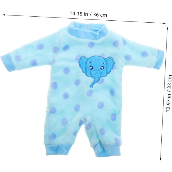 Weicher und strapazierfähiger Pyjama für 18-Zoll-Puppen – bezaubernde und bequeme Kleidung