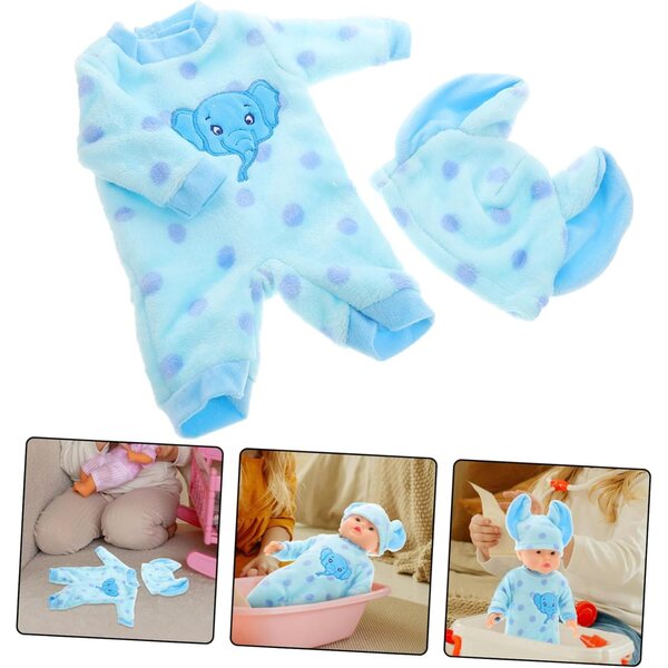 Weicher und strapazierfähiger Pyjama für 18-Zoll-Puppen – bezaubernde und bequeme Kleidung