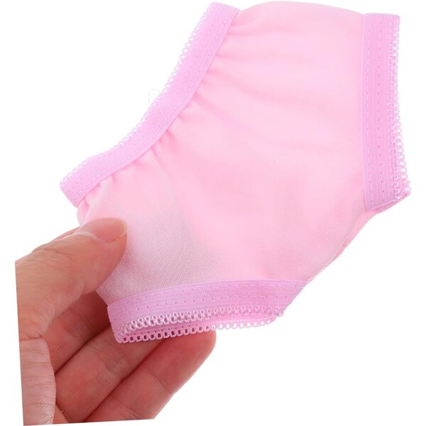 Set 4 Culottes Miniature per Bambole in Polyester Design Classico e Colorato