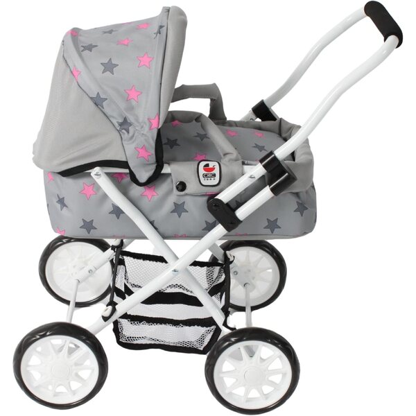 Bayer Chic 2000 Zusammenklappbares Smarty Doll Poussette mit Zubehör, Höhe 56 cm