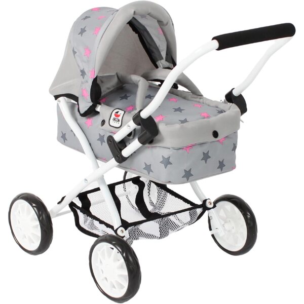 Bayer Chic 2000 Zusammenklappbares Smarty Doll Poussette mit Zubehör, Höhe 56 cm