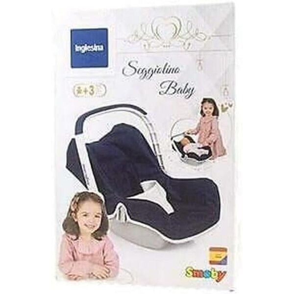 Inglesina Classic Blue Kinderwagen für Puppen bis 42 cm mit Sicherheitsgurt