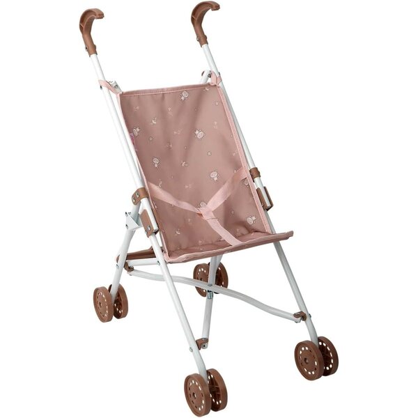 Arias Bear Leichtes faltbares Poussette mit Teddybär-Aufdruck, 27 x 47 x 58 cm