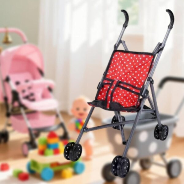 Leichte Poussette für MERIGLARE-Puppen, realistisches Spielzeug für Kinder ab 3 Jahren