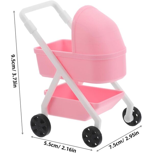 Poussette realistische Miniaturrosen für das Puppenhaus – robust und detailliert ERINGOGO