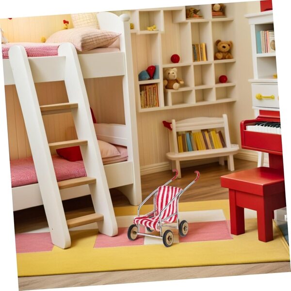 Mini-Poussette für Vaguelly-Puppen – Lernspiel und Heimdekoration