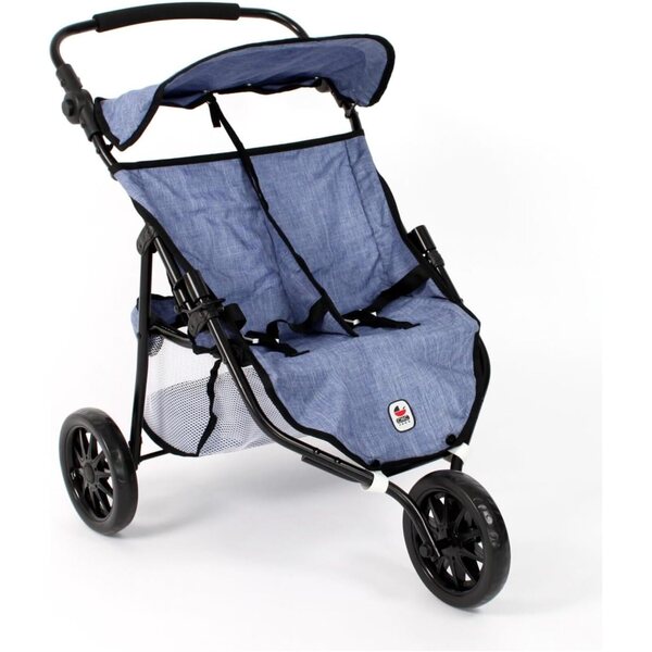 Jogging-Kinderwagen 3 Räder für Puppen mit verstellbarem Griff Bayer Chic 2000