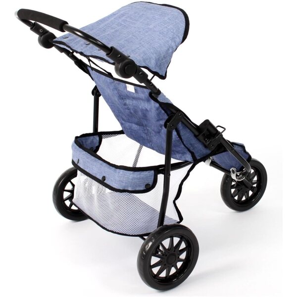 Jogging-Kinderwagen 3 Räder für Puppen mit verstellbarem Griff Bayer Chic 2000