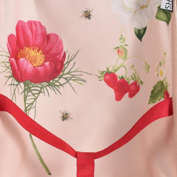 Poussette pour Bambole Roma RHS XL Flora mit Verdeck und schwenkbaren Rädern, umweltfreundlich