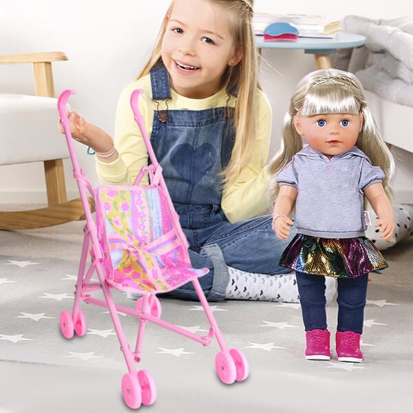 Landau Poussette für interaktive und sichere Puppen für Kinderrollenspiele