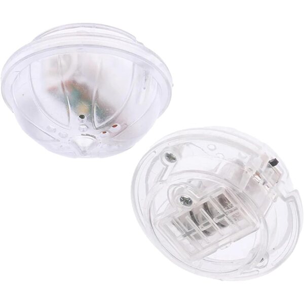 Lampade Miniatura Casa di Bambola 2 Pezzi ABS Luce Morbida Facile Installazione