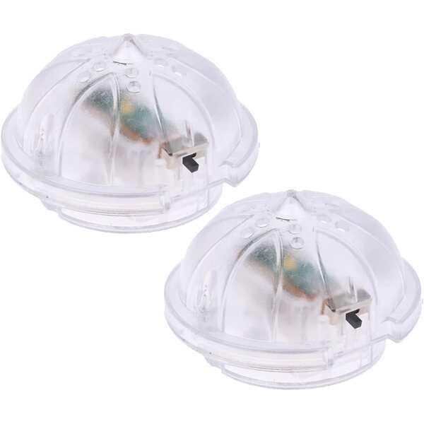 Lampade Miniatura Casa di Bambola 2 Pezzi ABS Luce Morbida Facile Installazione