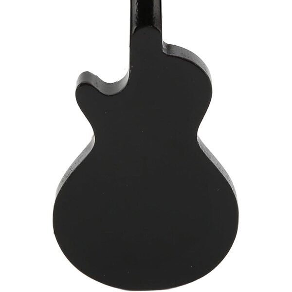 Modello Miniatura Chitarra Elettrica in Legno 12x4 cm - Ornamento Regalo Musicale