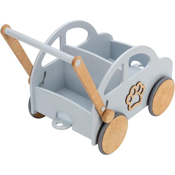 First Road personalisierter Puppenwagen aus Holz – sicheres und langlebiges Spielzeug