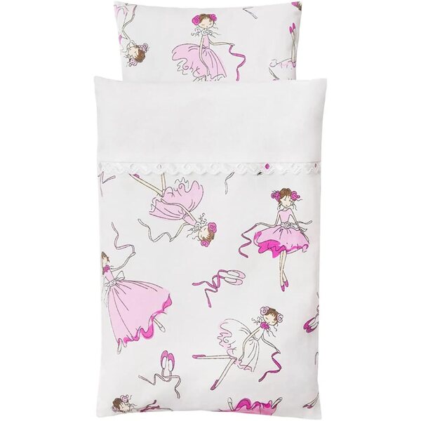 Gigoteuse e Copertina per Bambole in Cotone Morbido per Bambini - Lady Pink