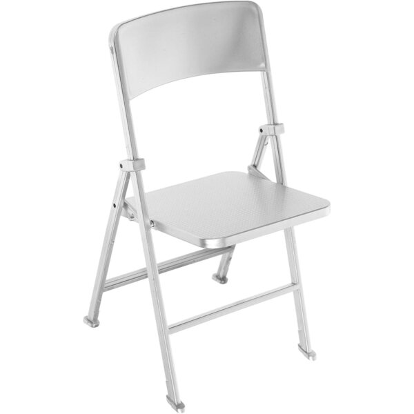 Hemobllo Mini Sedia Pieghevole in ABS per Casa delle Bambole, Realistica e Decorativa