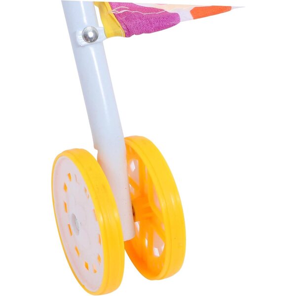 GARVALON faltbarer Spielzeug-Kinderwagen für Puppen mit Stauraum, 45 cm