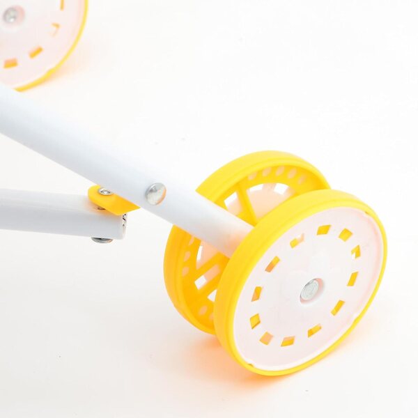 SOIMISS Poussette für Kinderpuppen, Struktur aus leichtem Metall, realistisches Spiel