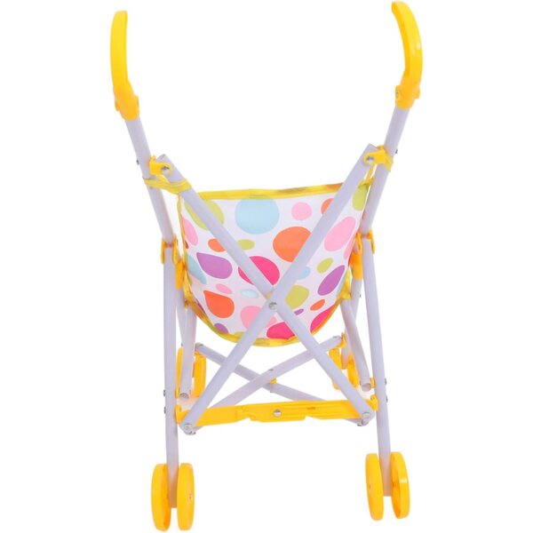 Kleines und stabiles Puppen-Poussette zum Spielen und Geschenk für Mädchen