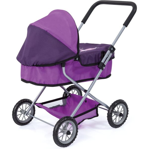 Bayer Design Smarty Landau Dolls Lila – Kinderwagen für Puppen bis 46 cm