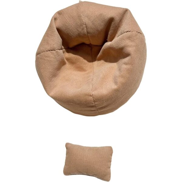 Mini-Softsofa für 17-cm-Puppen mit Kissen, perfekte Möbel für Puppenhäuser