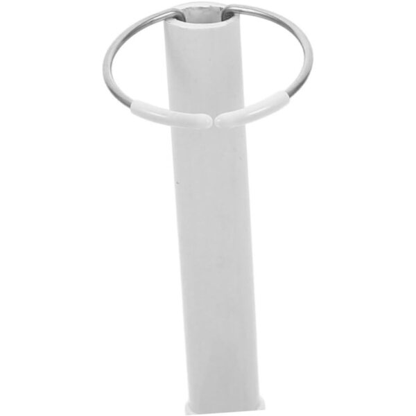 Puppenständer aus Naturholz mit rundem Sockel, höhenverstellbar von 12–16 cm