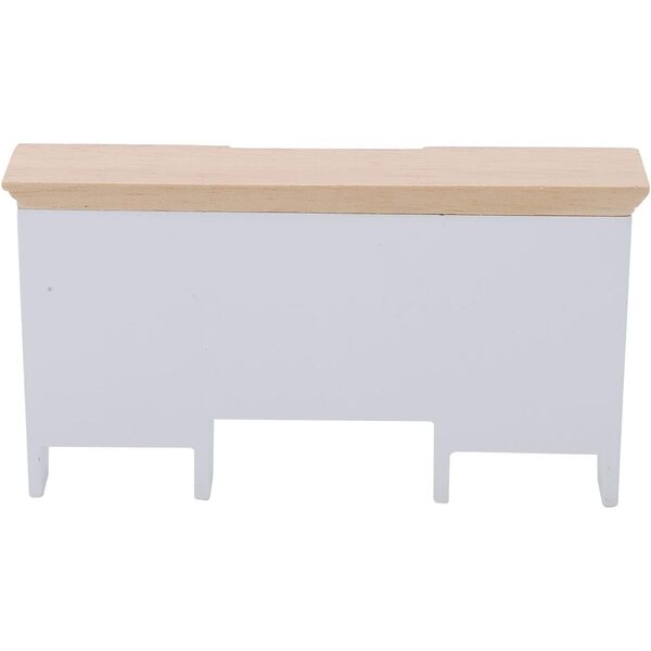 Keenso Mini-Wandschrank aus Birkenholz 1/12 für Puppenhaus