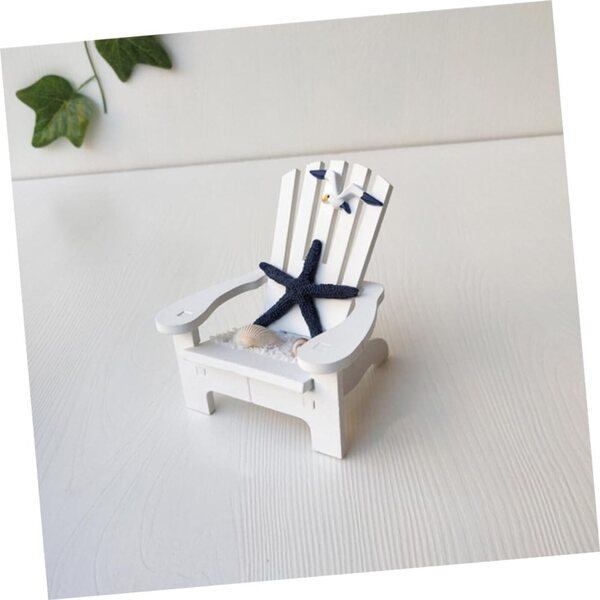 VICASKY Mini-Strandkörbe aus Holz im mediterranen Stil, 2er-Set