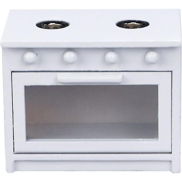 Mini Cucina in Legno per Casa delle Bambole - Accessorio Educativo e Decorativo