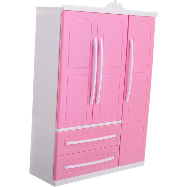 UPKOCH Puppengarderobe mit gebogenen Kleiderbügeln, elegantes Design und einfache Montage