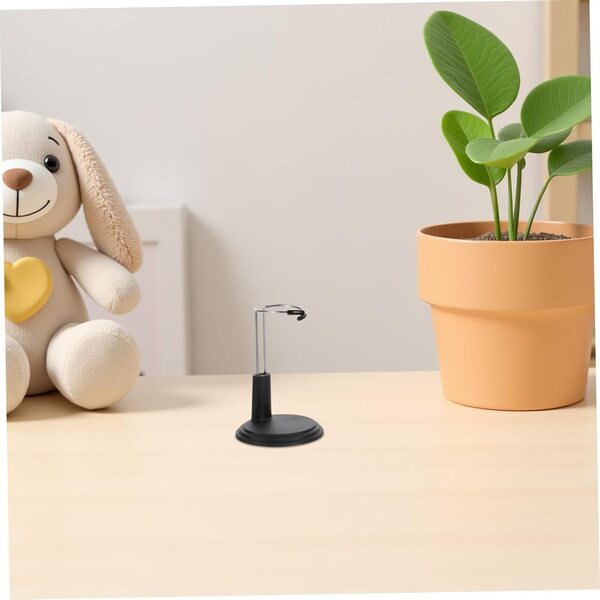 iplusmile Support per Bambole 3 Pezzi in Ferro e Plastica Robusta - Espositore Stabile