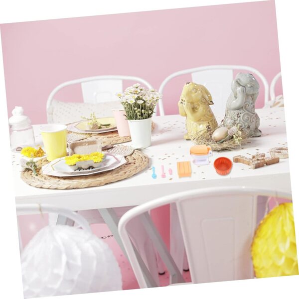 UPKOCH Set 3 Pezzi Mobilier Miniatura per Casa delle Bambole Bagno in Legno