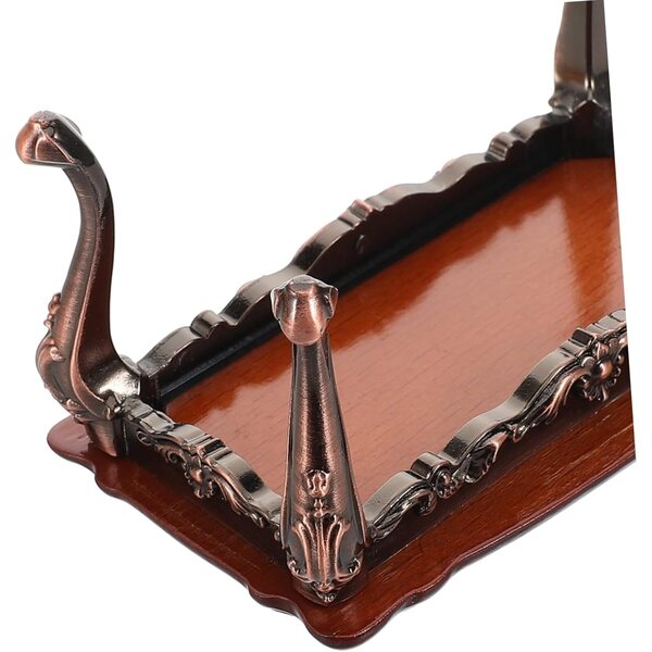 SOIMISS Mini Tavolo in Legno Realistico per Casa delle Bambole, 10.5x6x5.3 cm