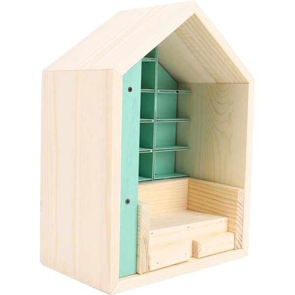 Miniatura Libreria in Legno 1:12 per Case delle Bambole, Decorativa e Artigianale