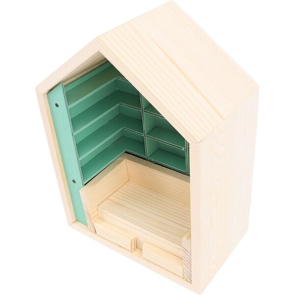 Miniatura Libreria in Legno 1:12 per Case delle Bambole, Decorativa e Artigianale