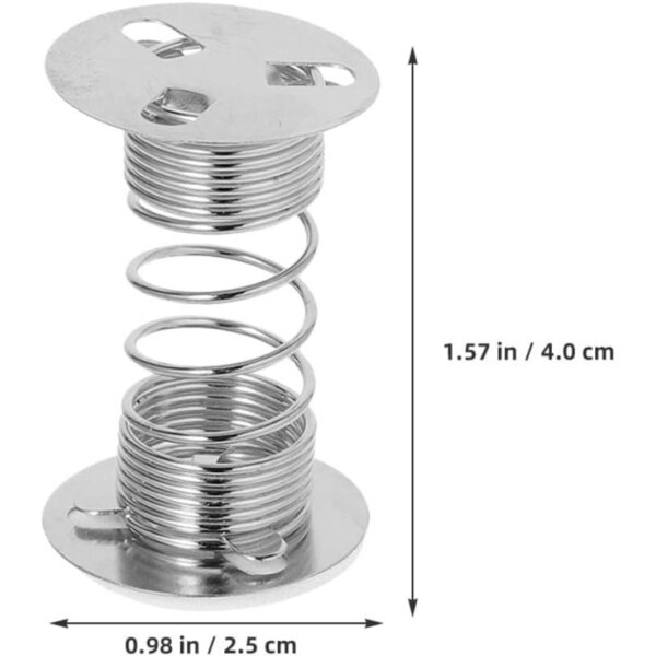 Set 24 Supporti a Molla per Bambole e Figurine - Base Oscillante per Creatività