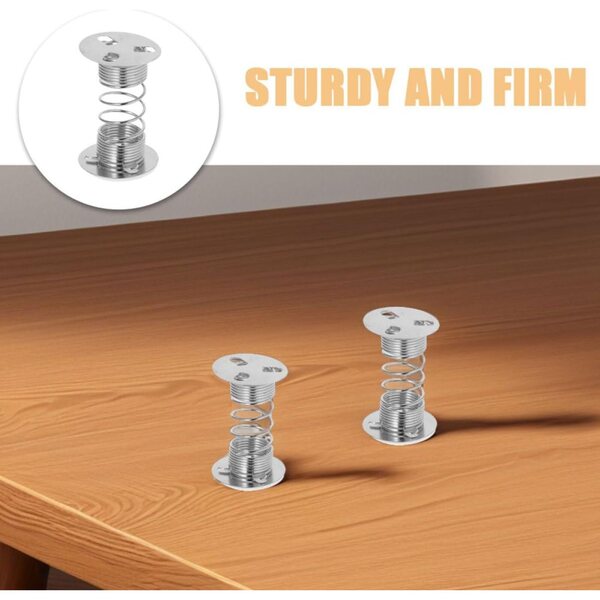 Set 24 Supporti a Molla per Bambole e Figurine - Base Oscillante per Creatività